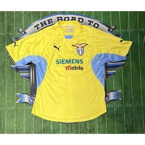 Lazio Italy Jersey 1998 1999 Sz L Away Mihajlovic Shirt Football Soccer Puma